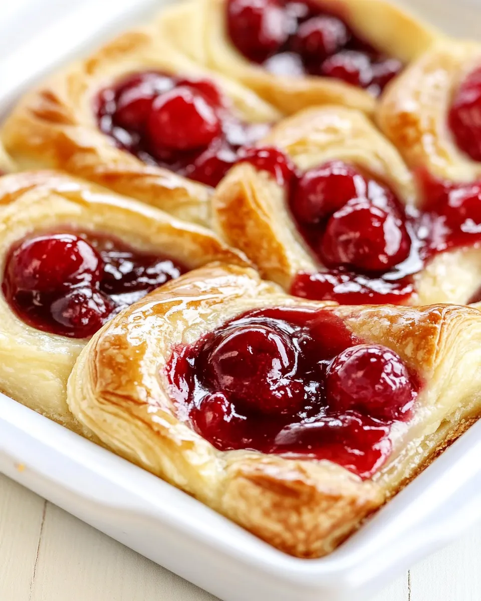 Classic Easy Cherry Danish image
