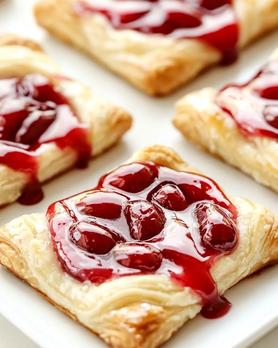 Delicious Easy Cherry Danish recipe photo