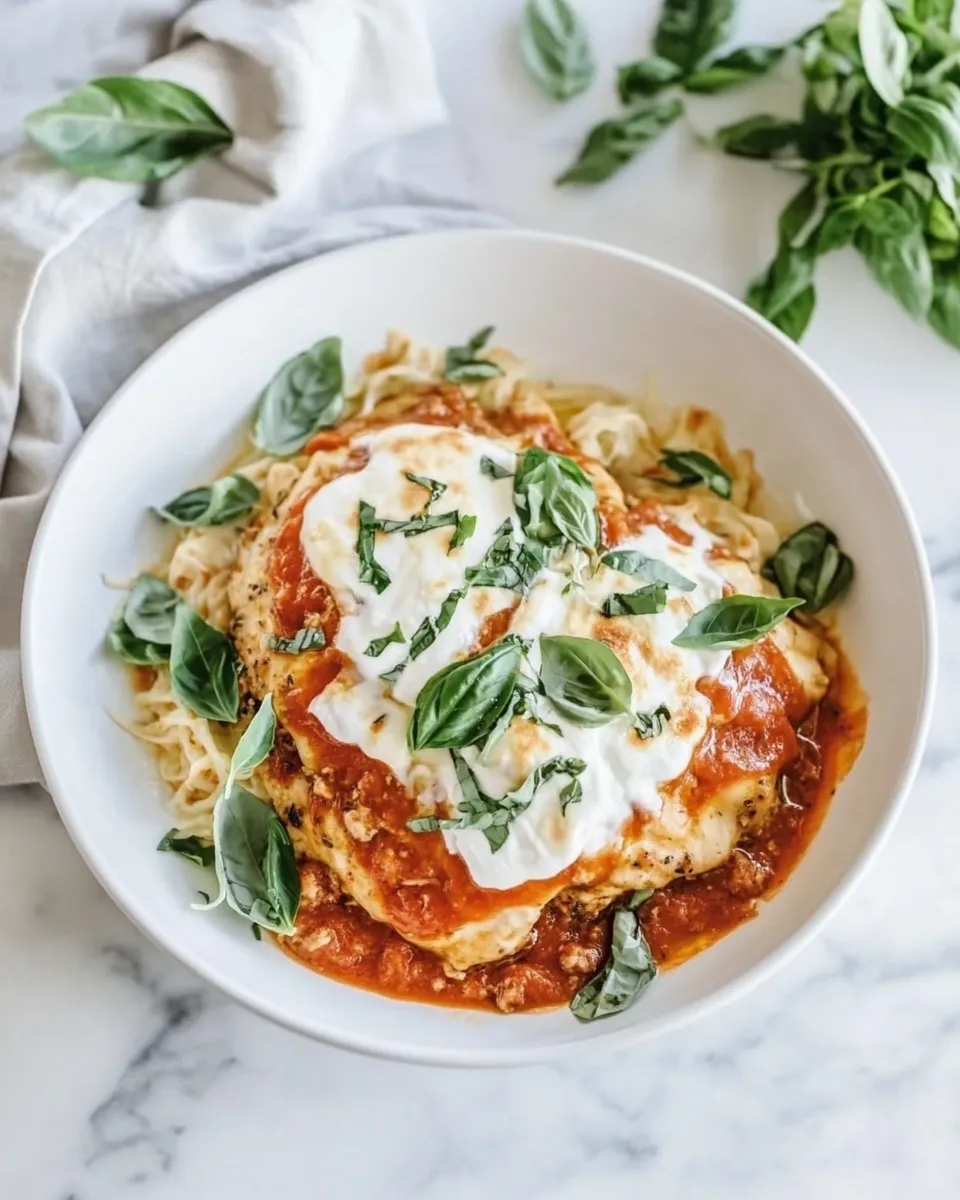 Quick Easy Chicken Parmigiana Recipe recipe image