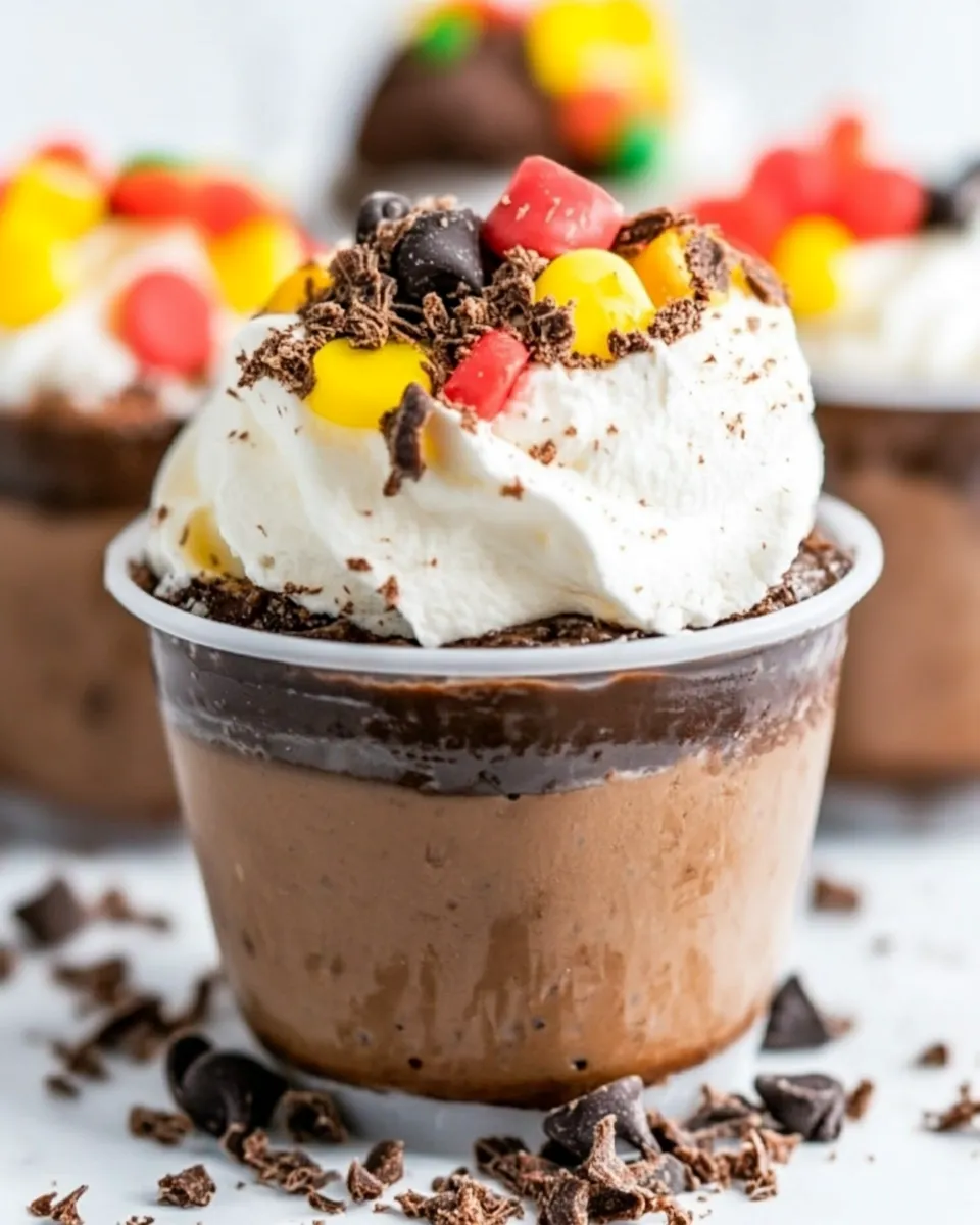 Quick Easy Chocolate Dirt Pie Cups (With Variations!) dish photo