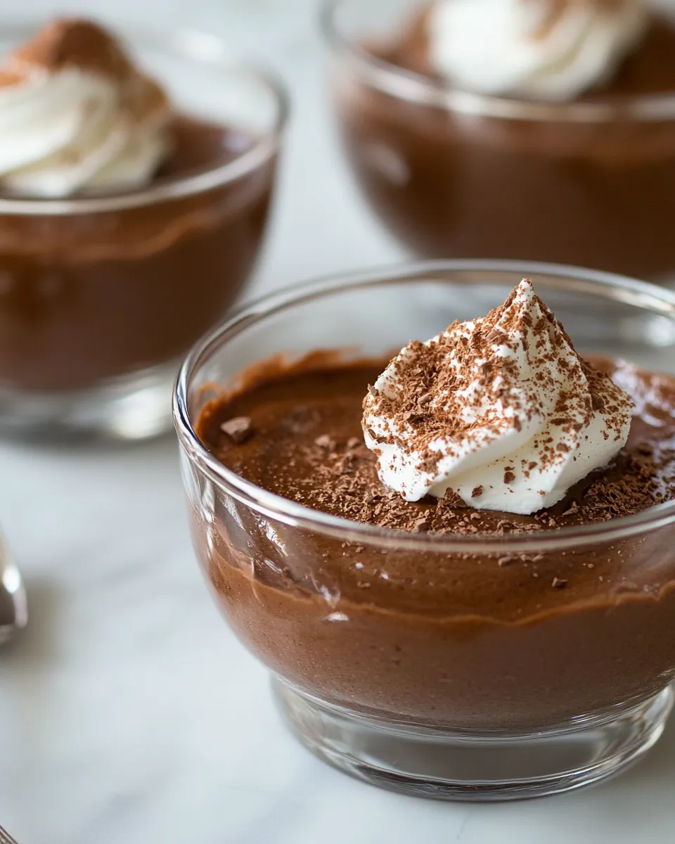 Homemade Easy Chocolate Mousse photo