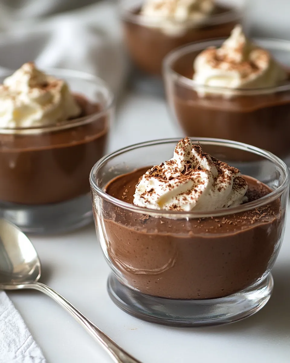 Quick Easy Chocolate Mousse dish photo