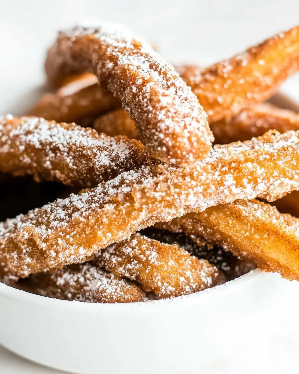 Classic Easy Churros with Chocolate Sauce image