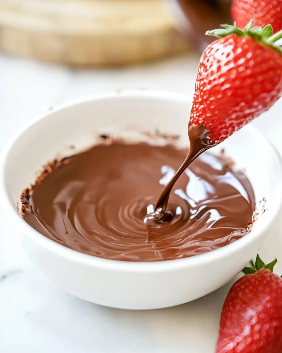 Classic Easy Dipping Chocolate image