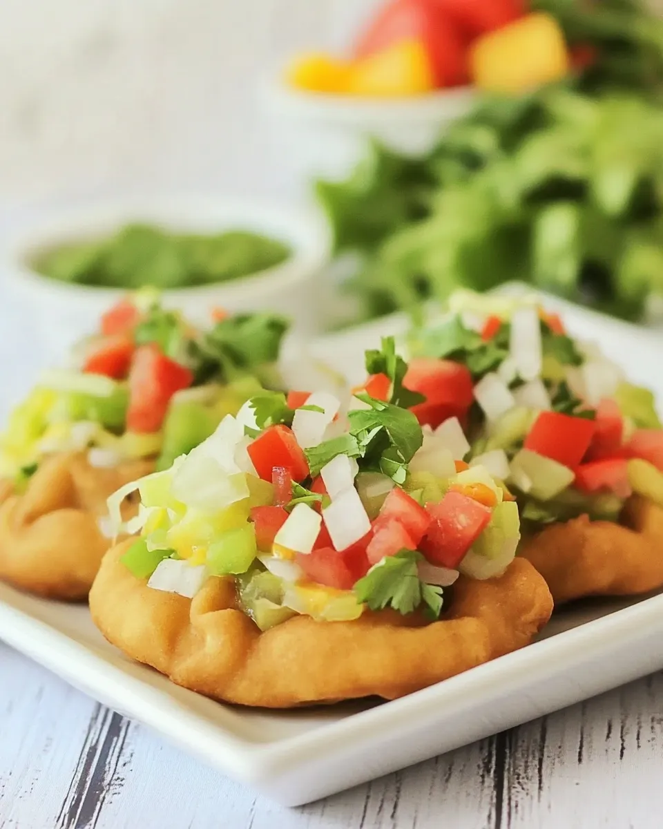 Homemade Easy Fry Bread Navajo Tacos photo