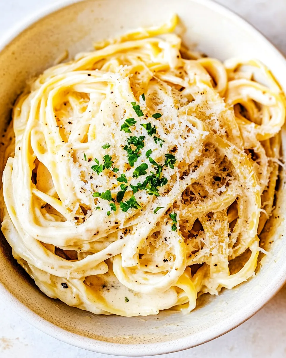 Homemade Easy Homemade Fettuccine Alfredo photo