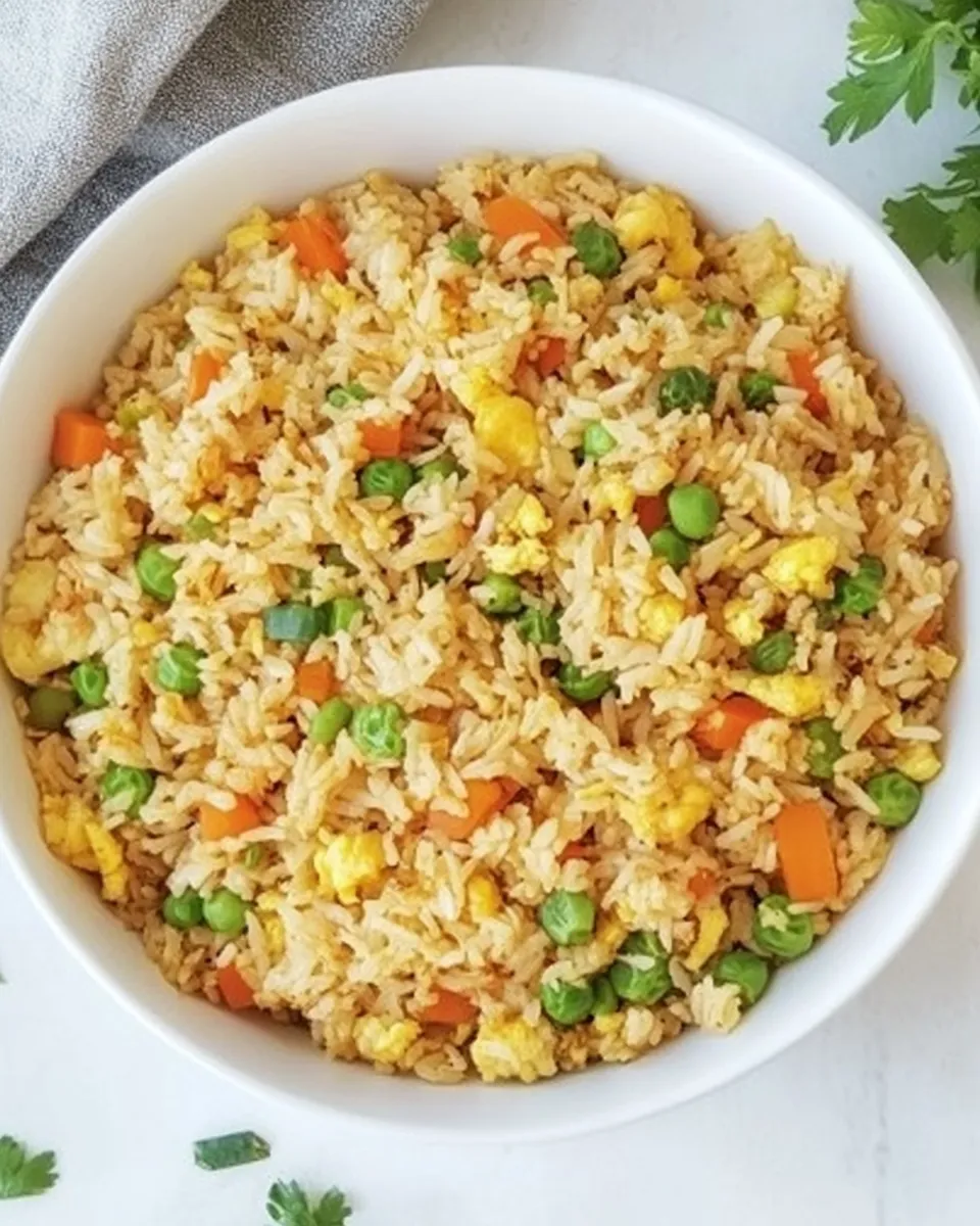 Classic Easy Leftover Fried Rice (With Leftover Rice) recipe image