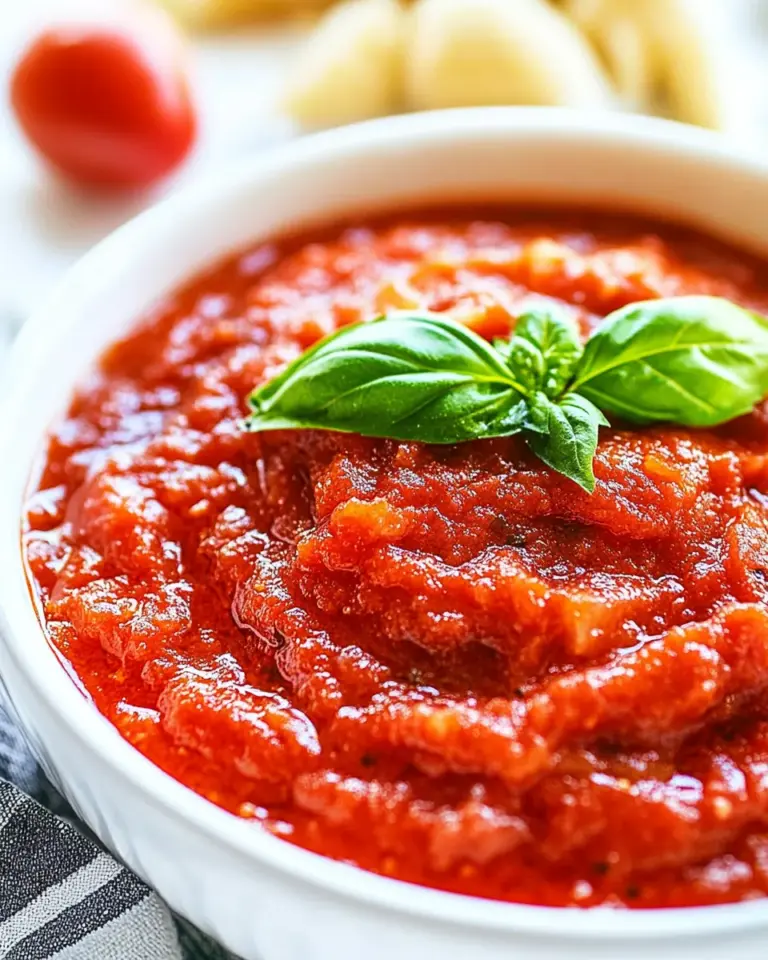 Homemade Easy Marinara Sauce Recipe photo
