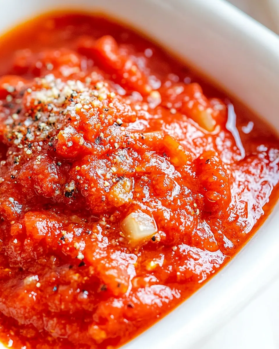 Delicious Easy Marinara Sauce Recipe dish photo