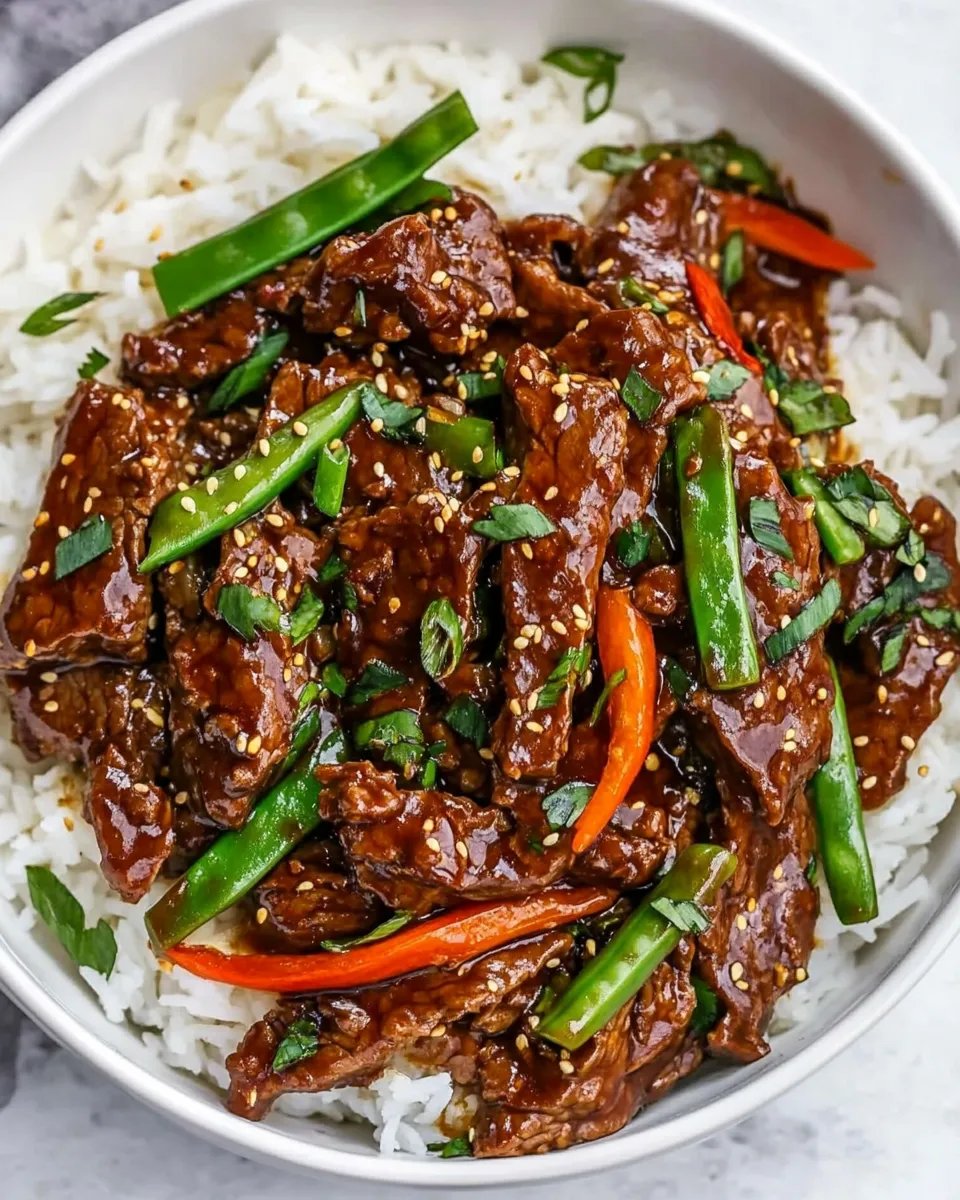 Classic Easy Mongolian Beef Recipe image