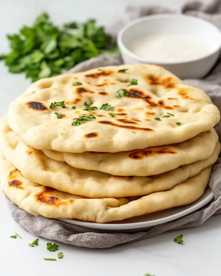 Homemade Easy Naan Bread recipe photo