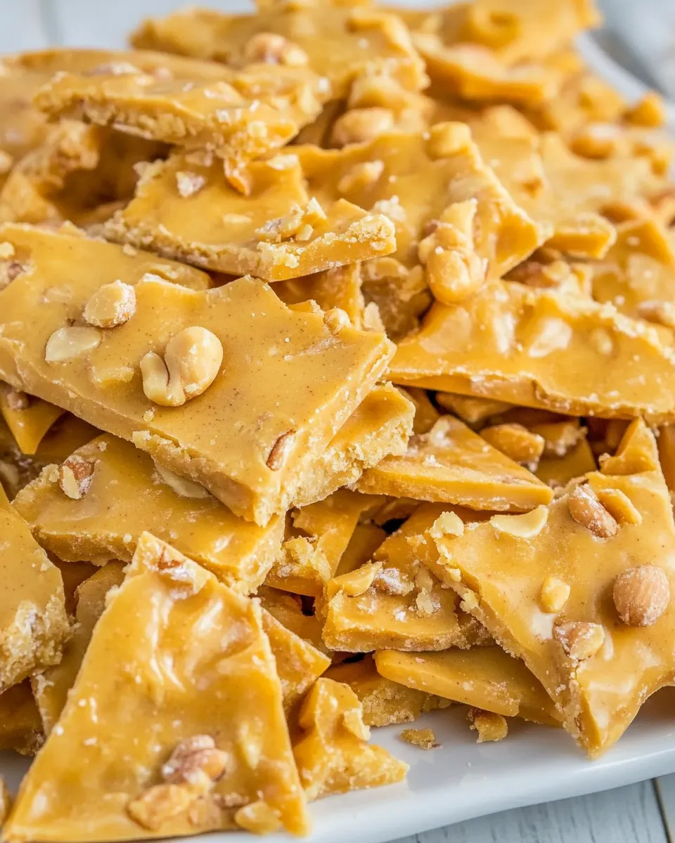 Homemade Easy Peanut Brittle photo