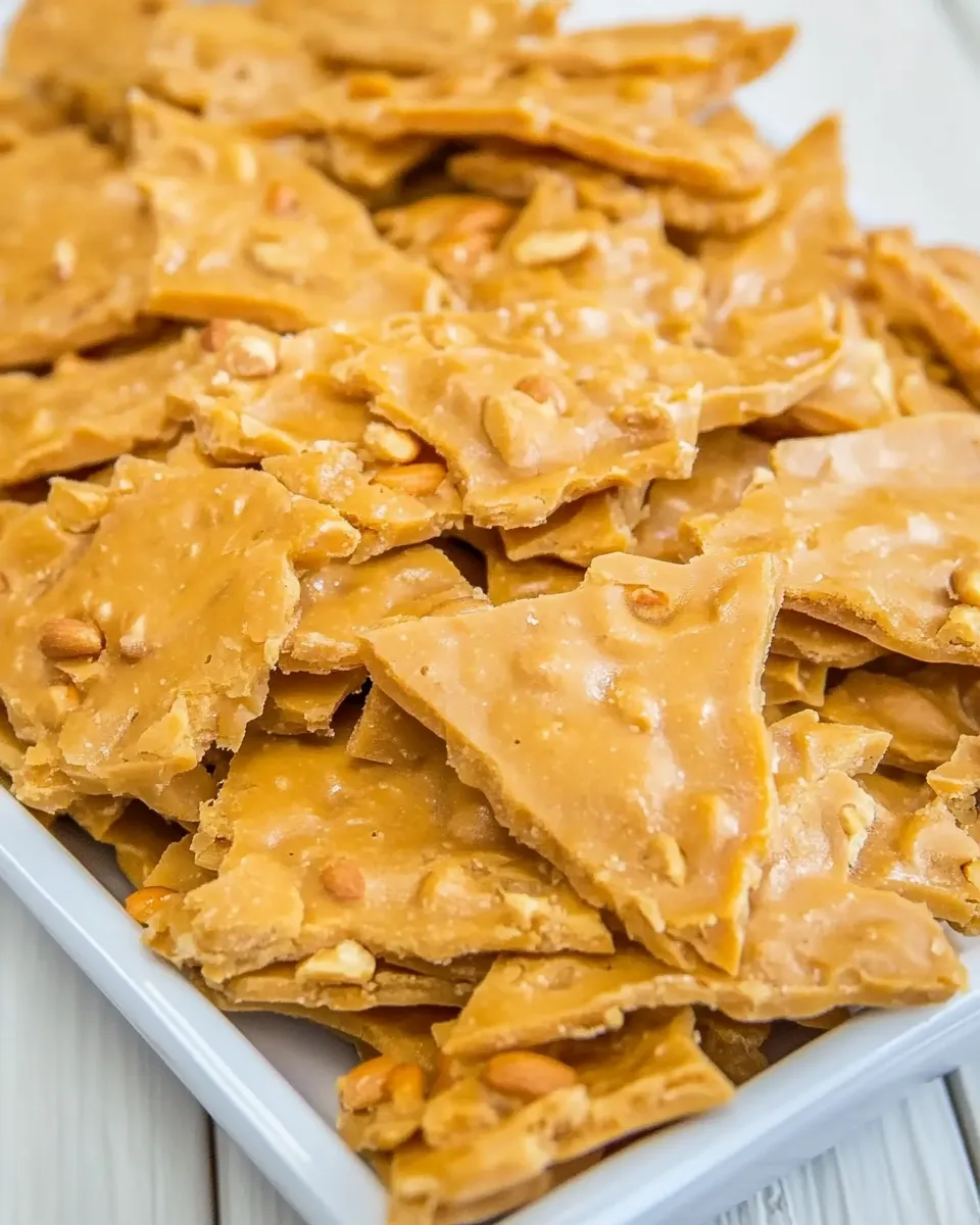 Classic Easy Peanut Brittle image