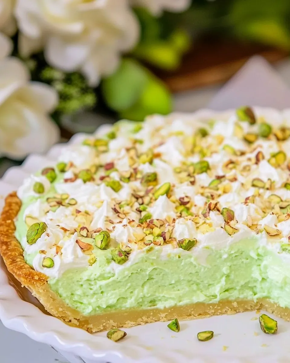 Quick Easy Pistachio Pie recipe photo