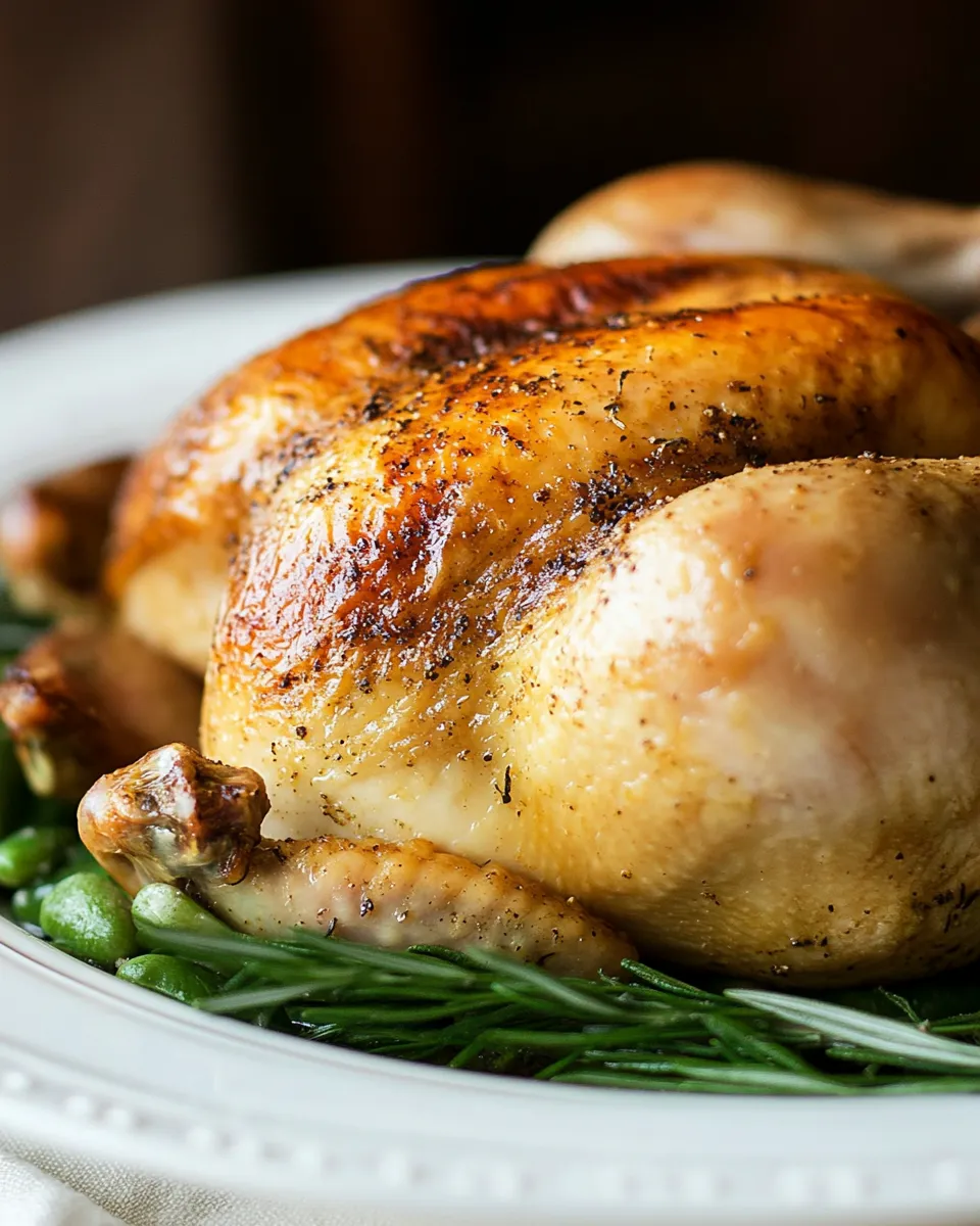 Delicious Easy Roasted Chicken Guide food shot