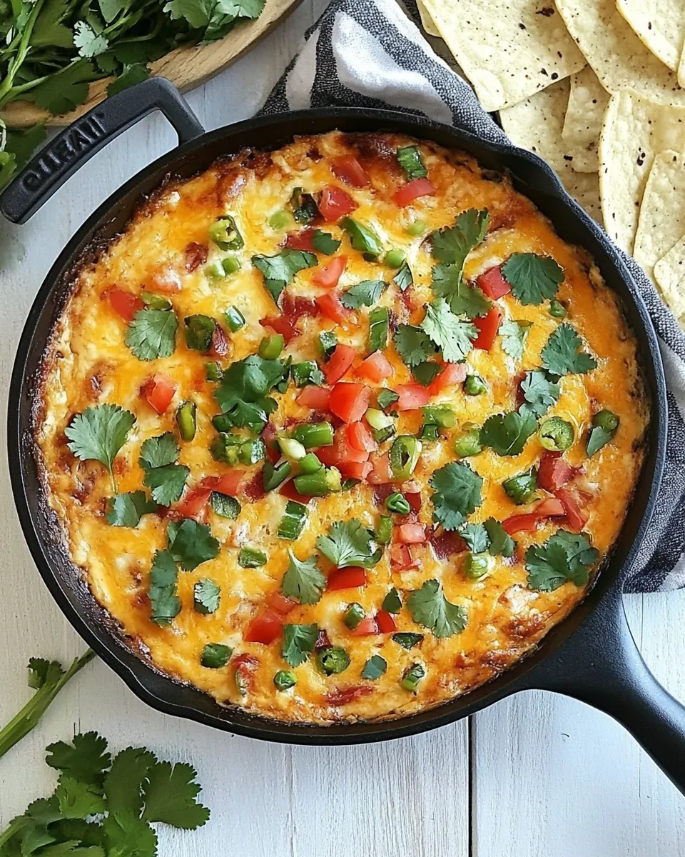 Quick Easy Skillet Queso Dip image