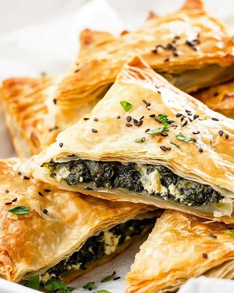 Homemade Easy Spanakopita Recipe (Greek Spinach Pie) photo