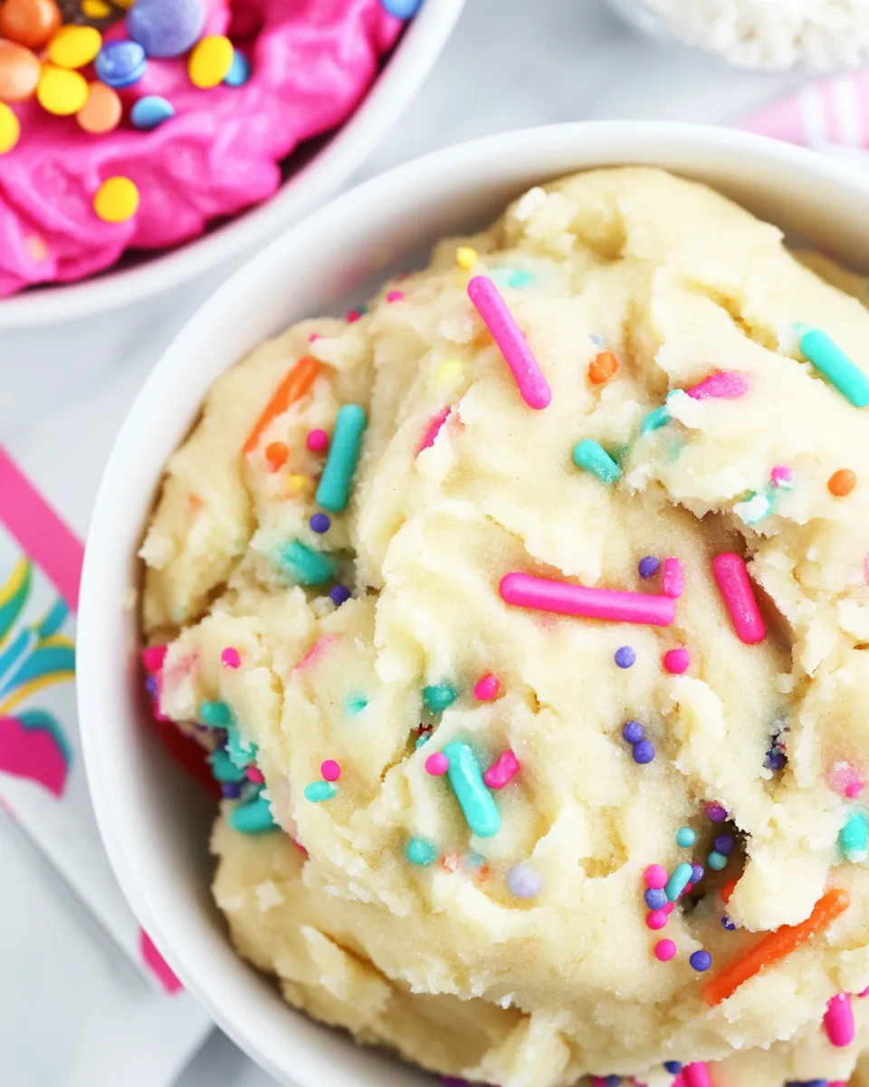 Easy Edible Sugar Cookie Dough recipe photo