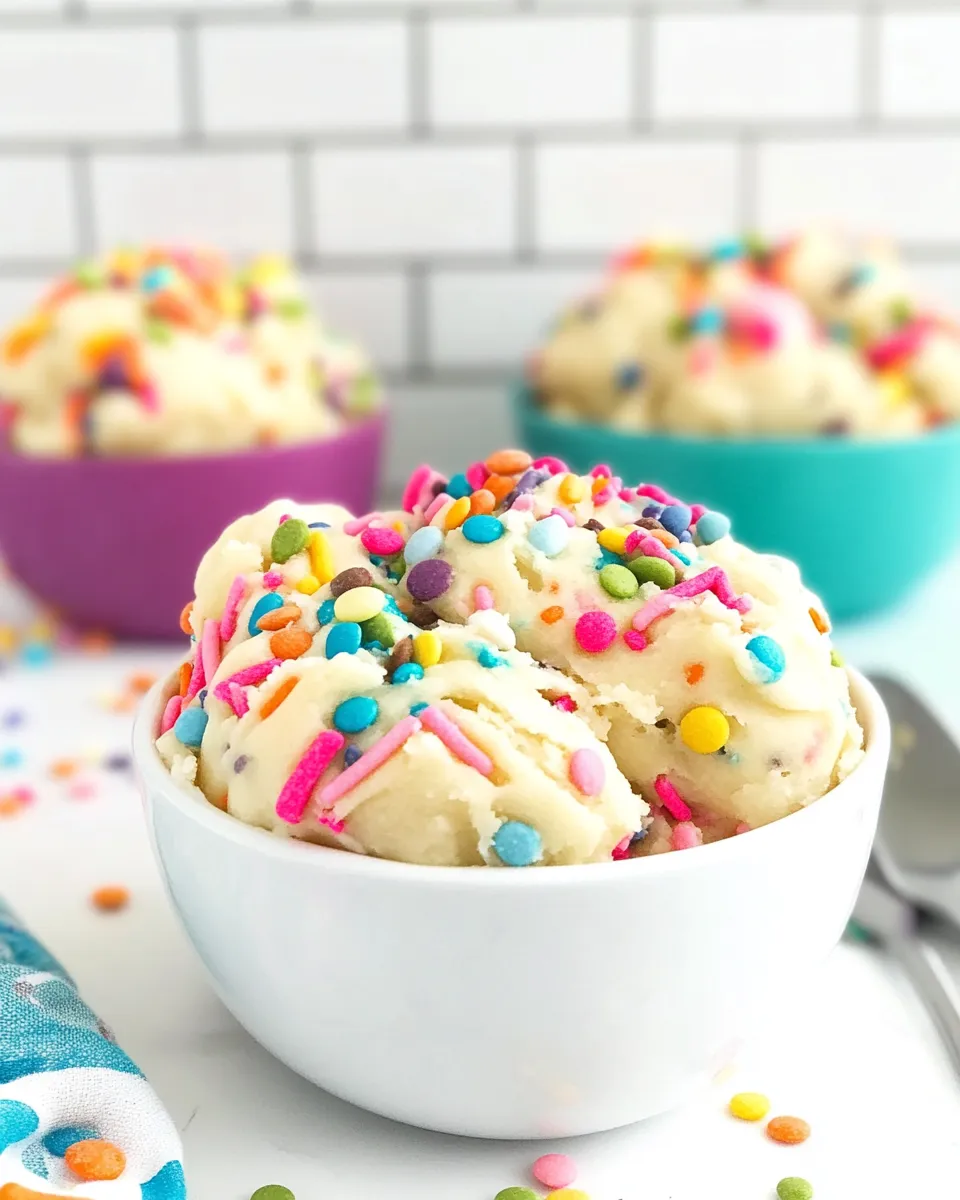 Delicious Edible Sugar Cookie Dough shot