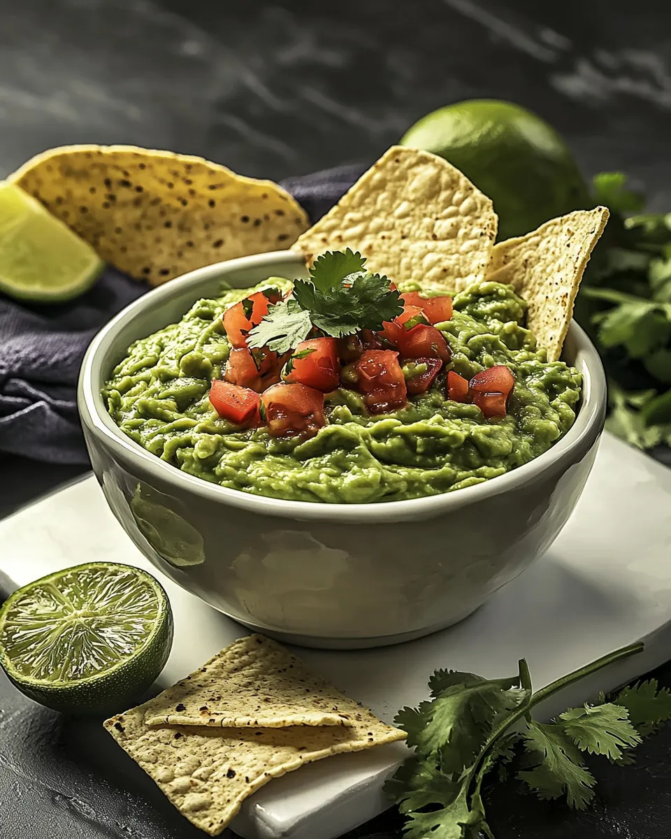 Delicious El Fenix Guacamole plate image