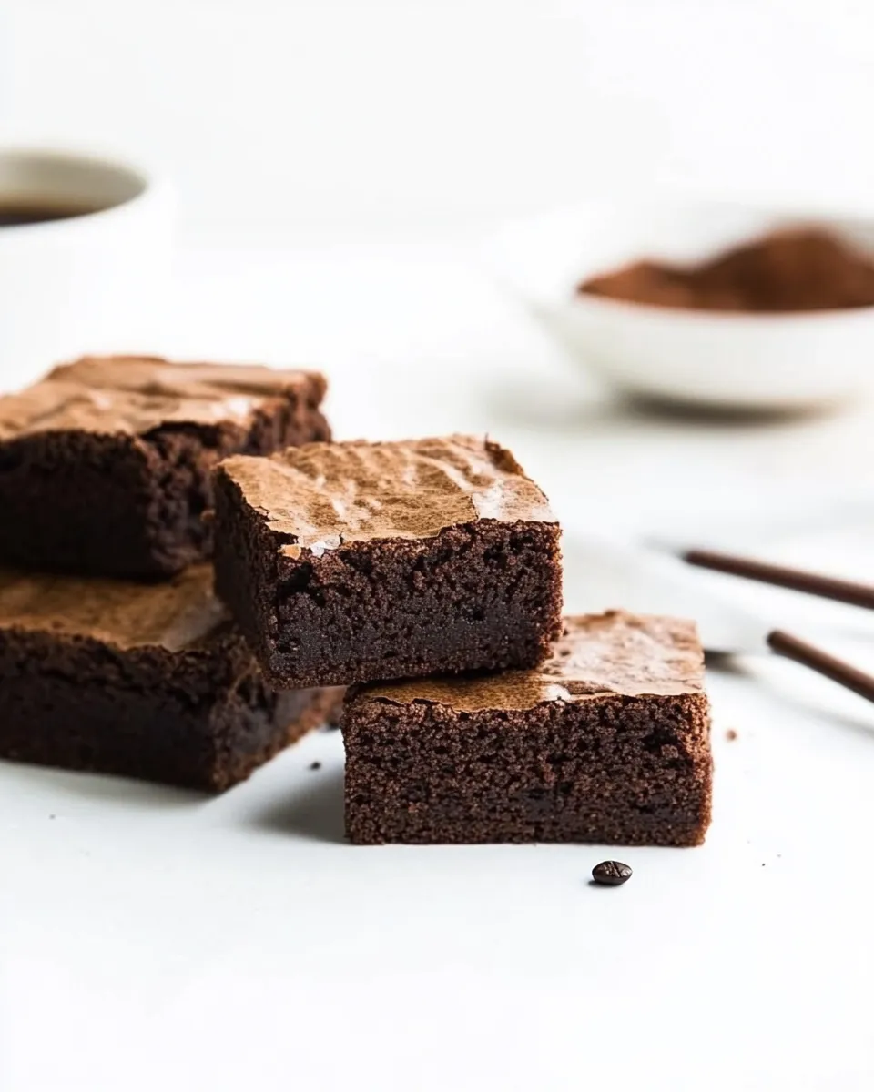 Classic Espresso Coffee Brownies image