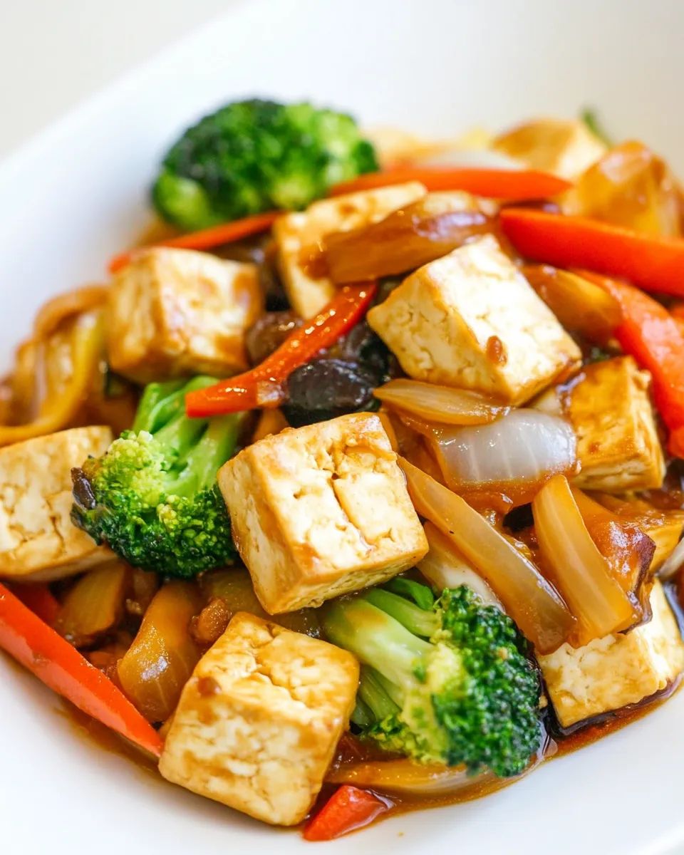Classic Everyday Tofu Stir Fry dish photo