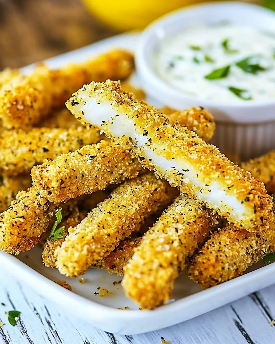 Easy Fish Sticks (Crispy Oven, Air Fryer or Fried) dish photo