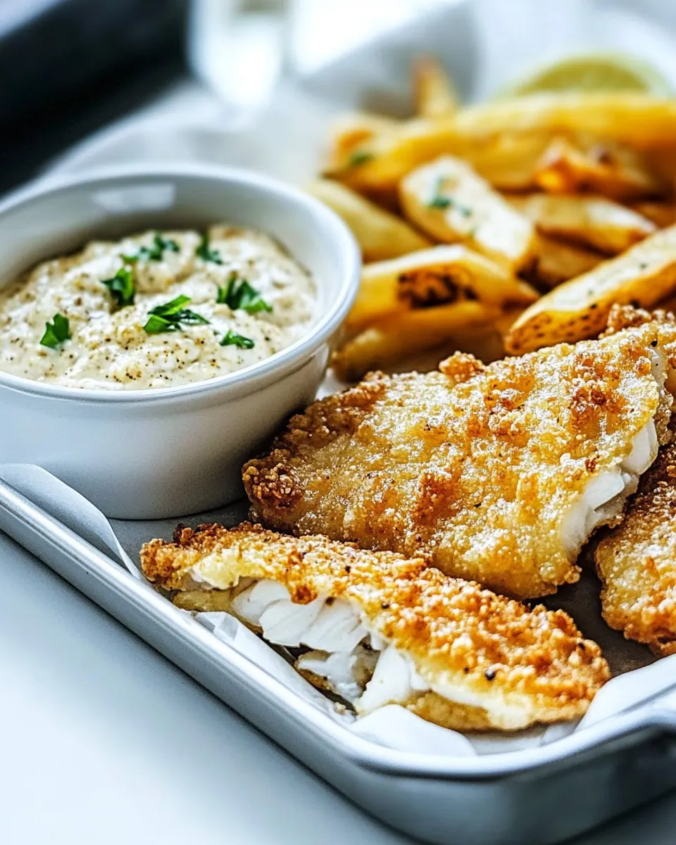 Homemade Fish and Chips photo