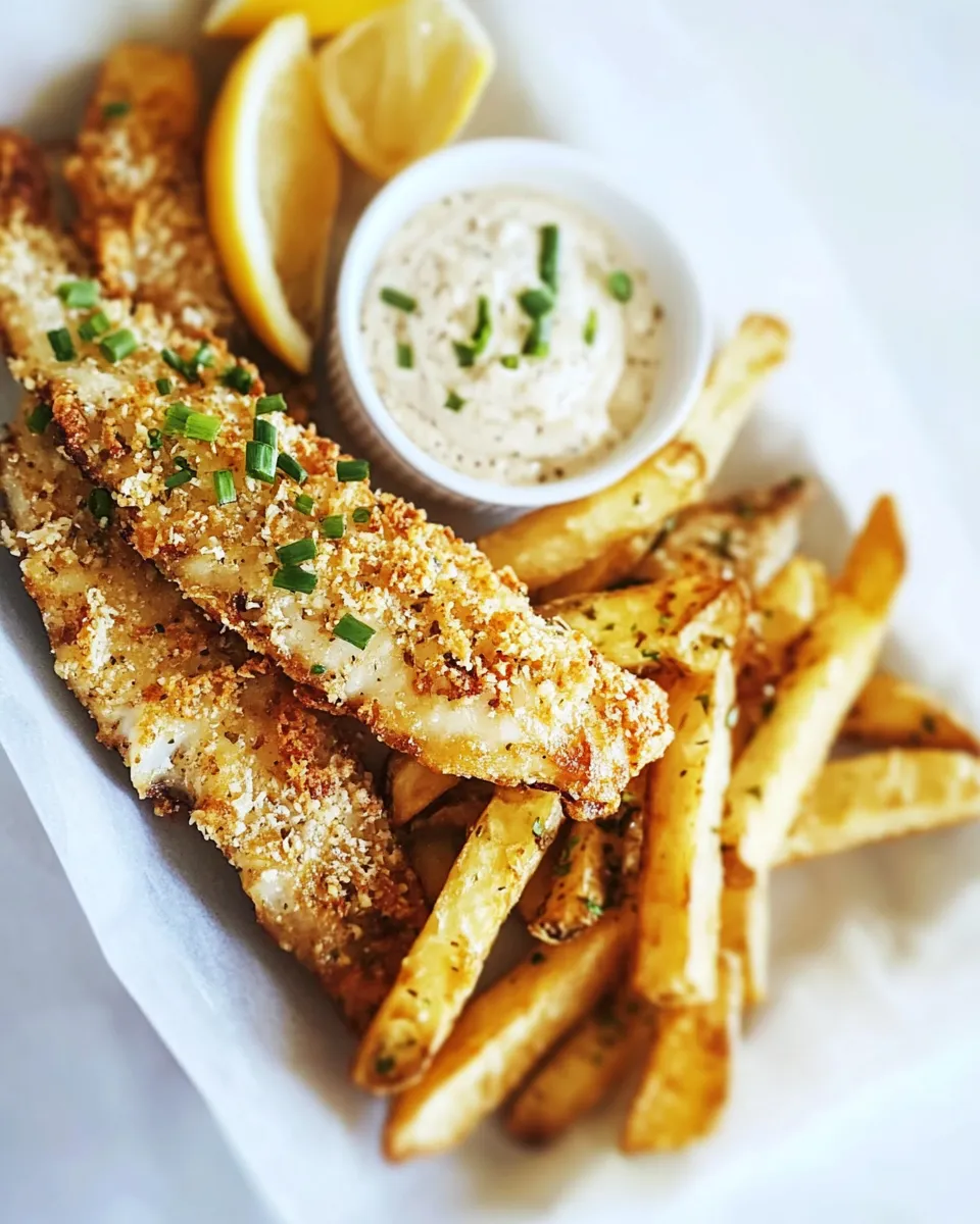 Easy Fish and Chips recipe photo