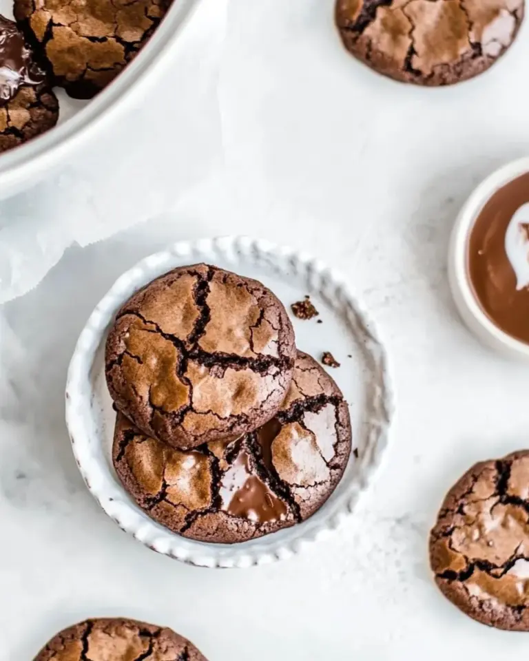 Homemade Flourless Gluten-Free Chocolate Cookies photo