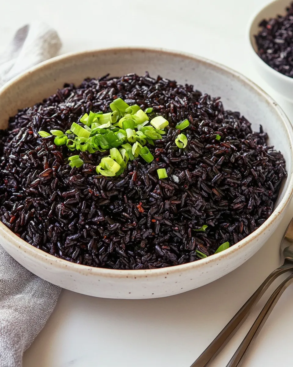 Homemade Forbidden Black Rice recipe photo