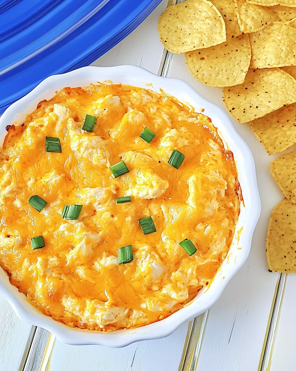 Delicious Franks Buffalo Chicken Dip plate image