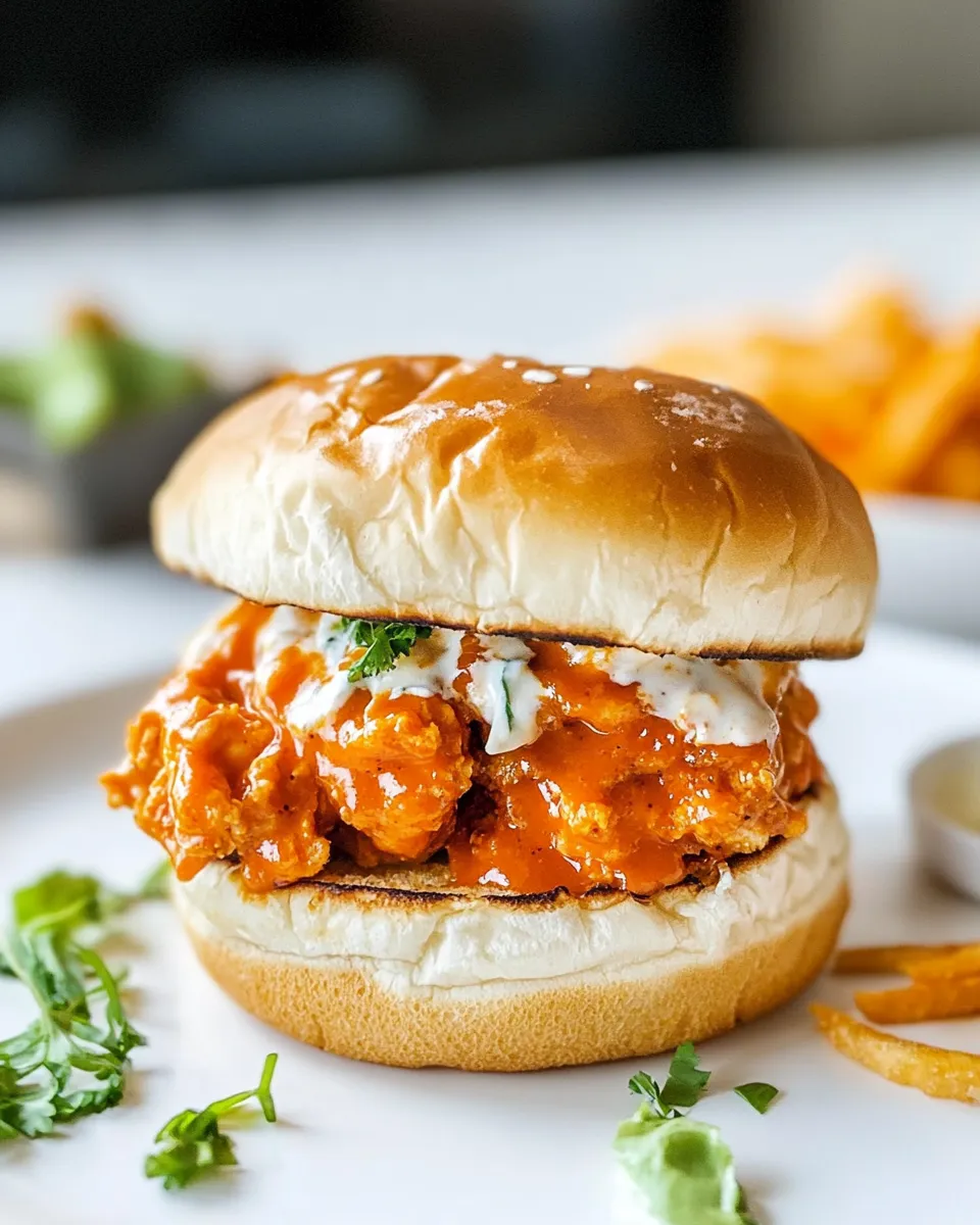 Classic Fried Buffalo Chicken Sandwich image
