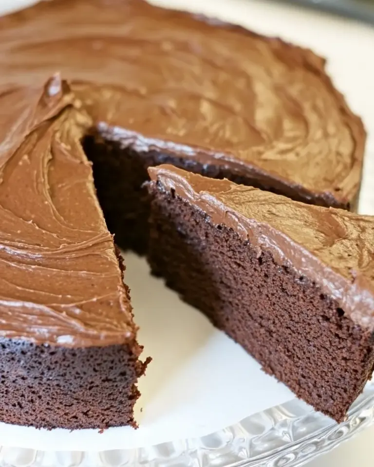 Homemade Fudgy Chocolate Avocado Cake photo