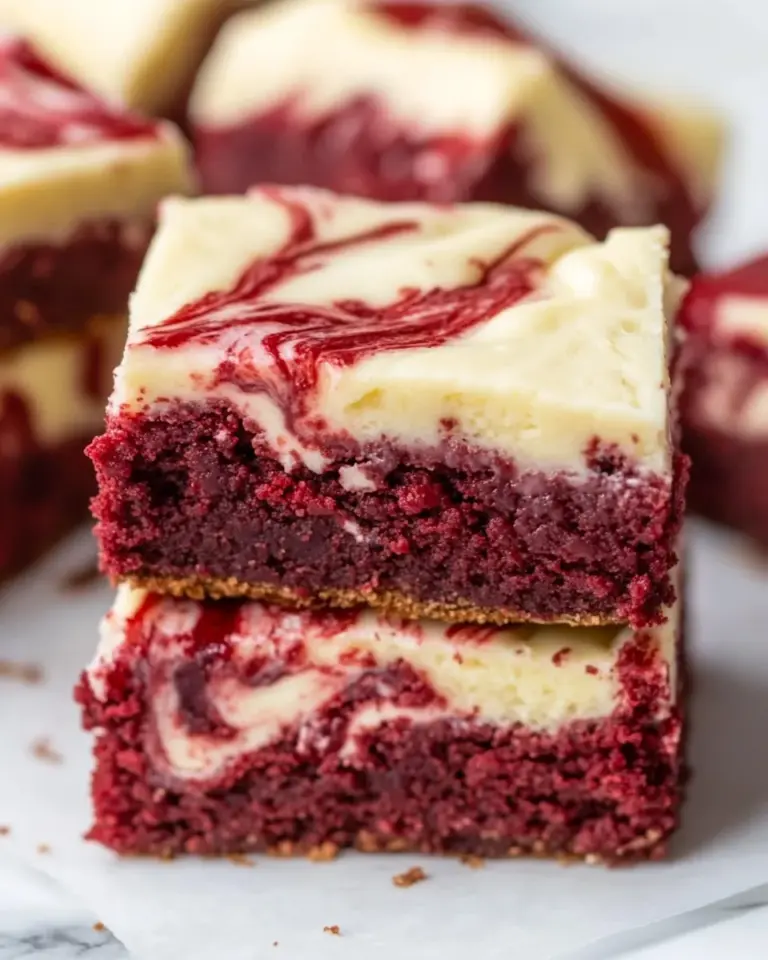Homemade GF Red Velvet Brownies photo