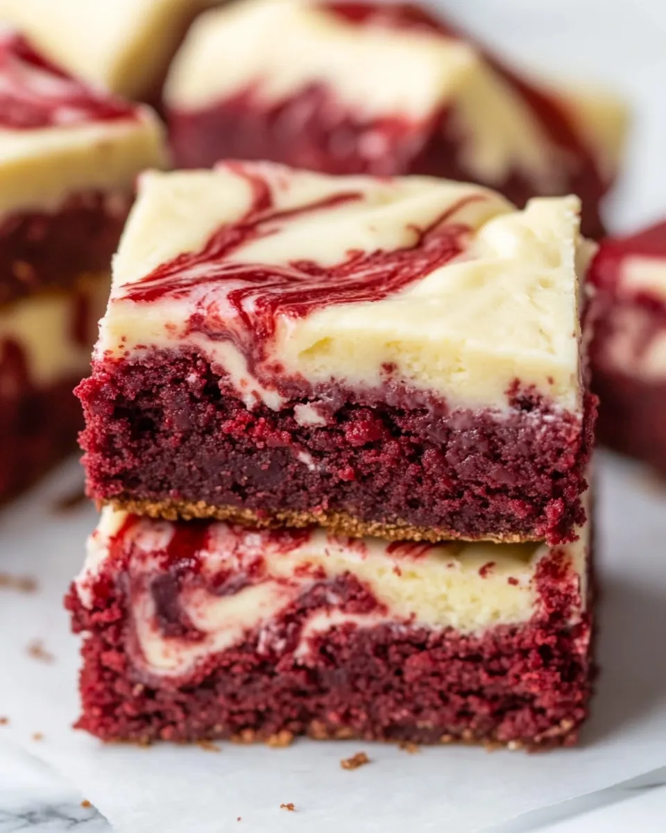 Homemade GF Red Velvet Brownies photo
