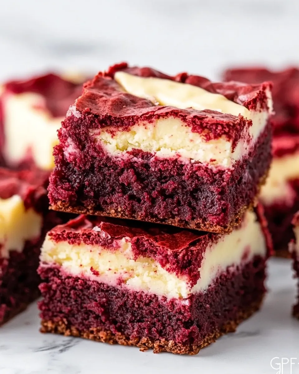 Classic GF Red Velvet Brownies image
