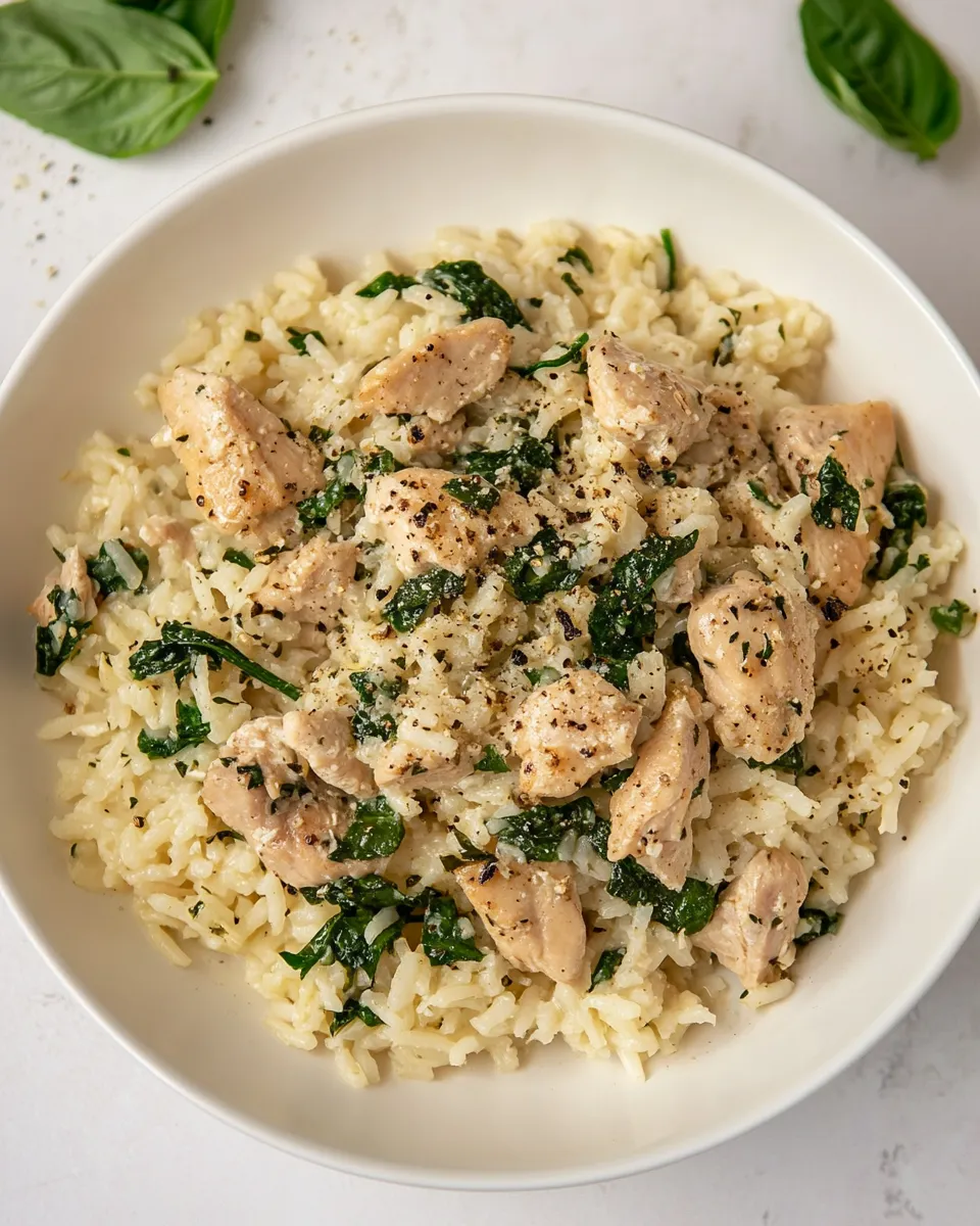 Classic Garlic Chicken and Rice recipe image