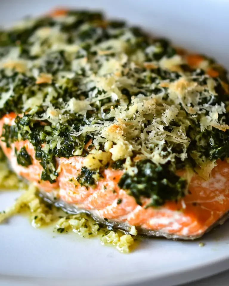 Homemade Garlic Parmesan Salmon photo