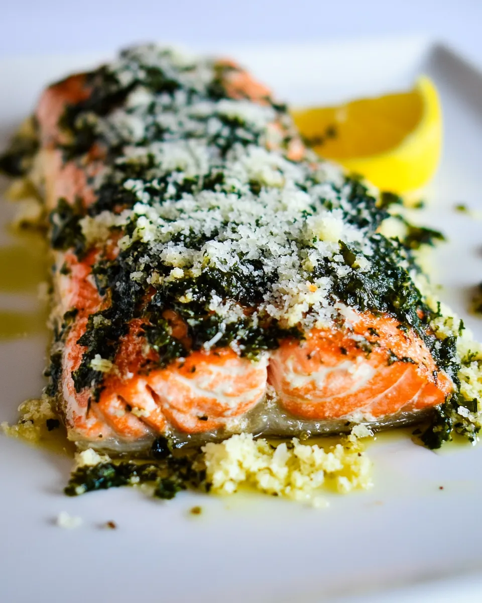 Classic Garlic Parmesan Salmon image