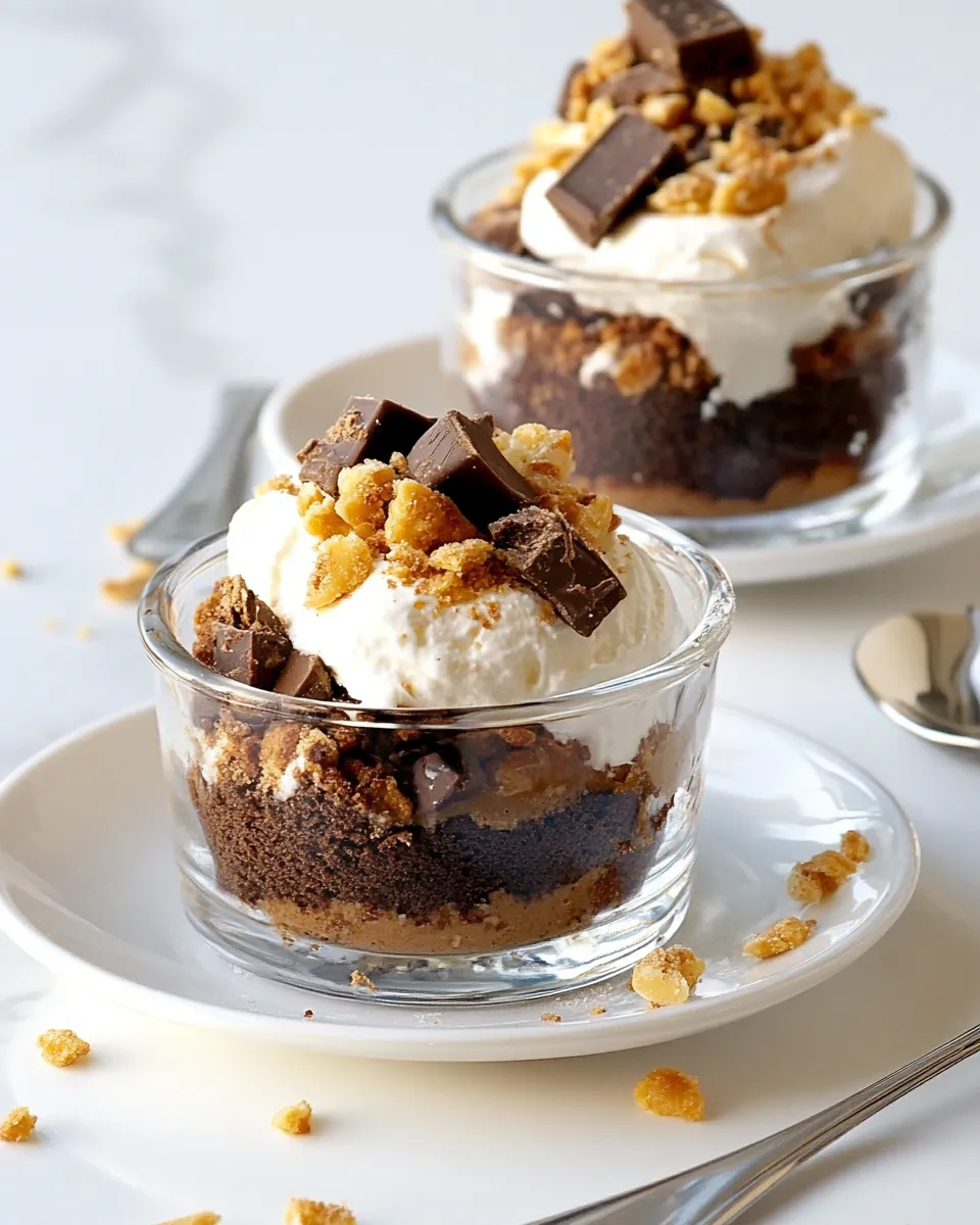 Classic Ghirardelli Stuffed Brownie Sundaes recipe image
