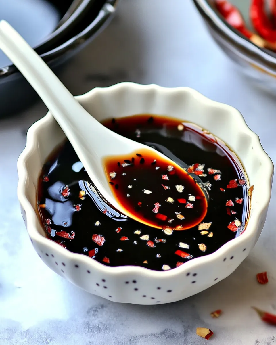 Homemade Ginger-Soy Dipping Sauce photo