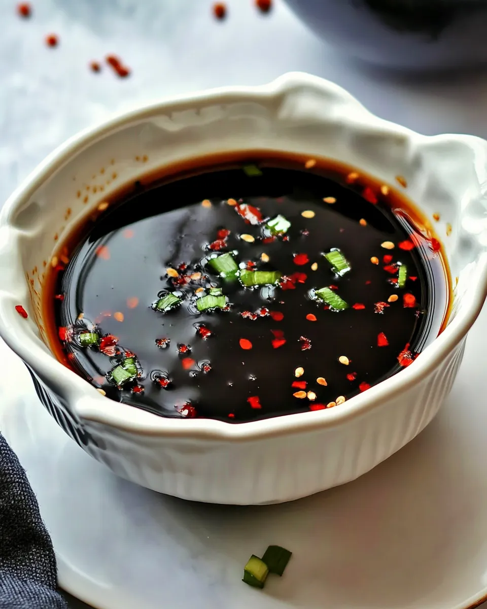 Easy Ginger-Soy Dipping Sauce recipe photo