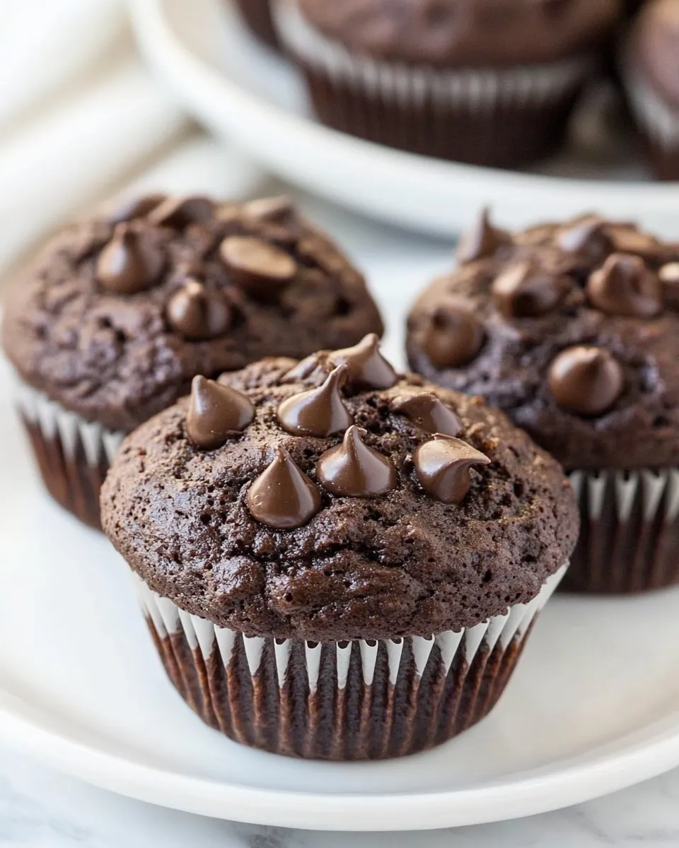 Homemade Gluten-Free Chocolate Banana Muffins photo