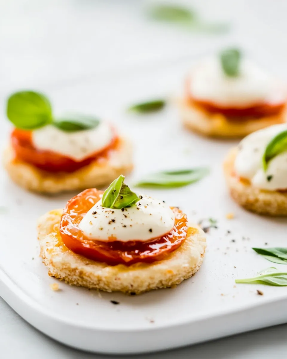 Delicious Gluten-Free Pizza Bites plate image