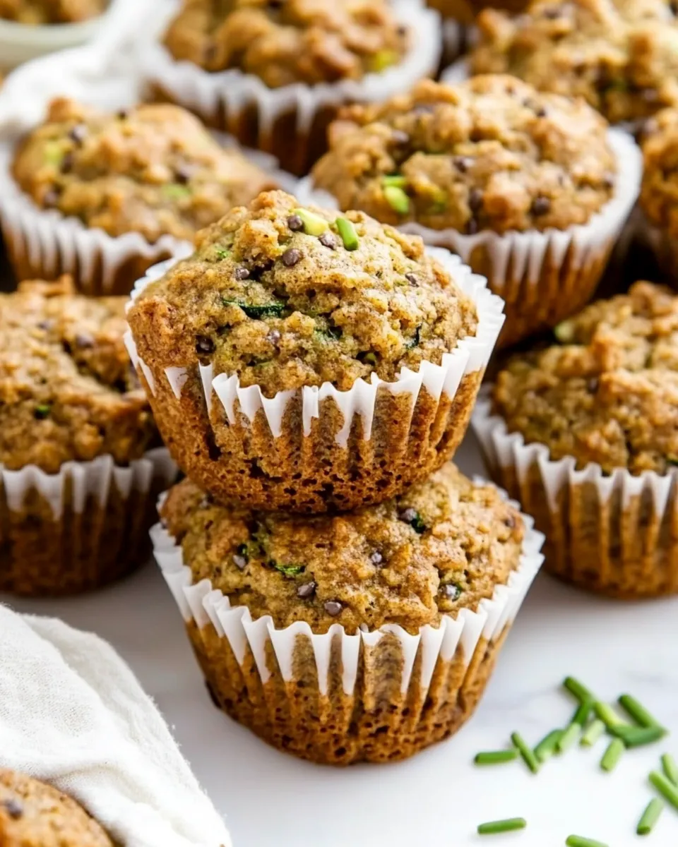 Easy Gluten Free Zucchini Muffins food shot