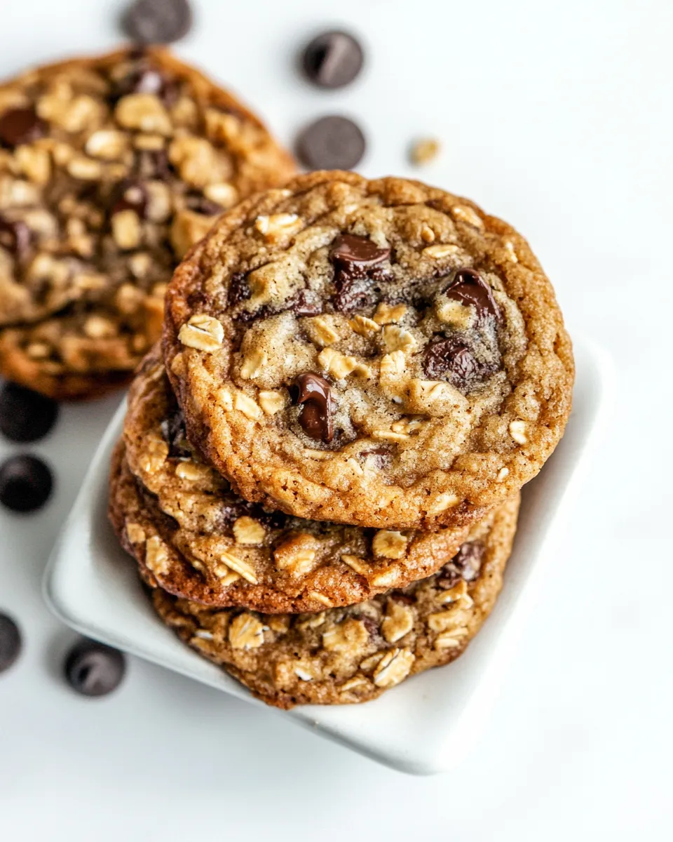 Classic Granola Chocolate Chip Cookies image