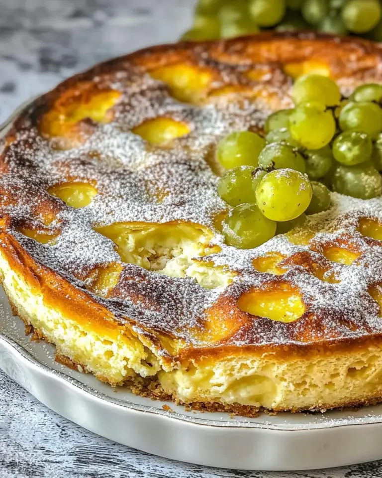 Homemade Grape Clafoutis photo