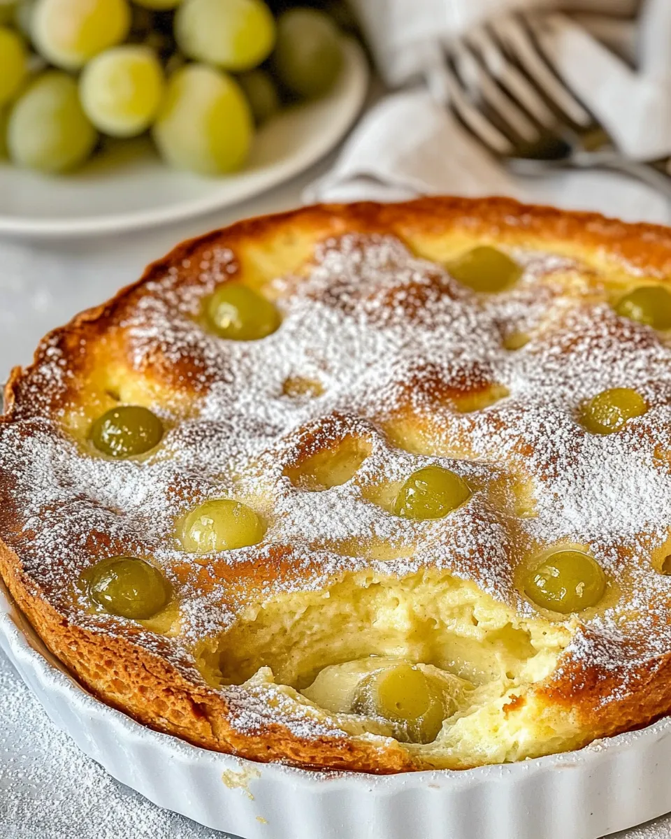 Classic Grape Clafoutis image