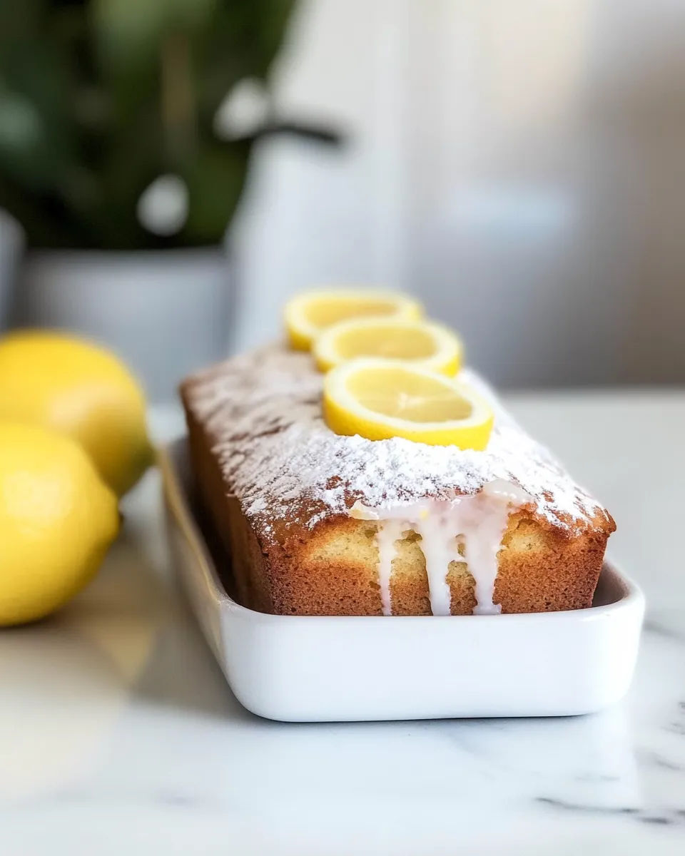 Delicious Greek Yogurt Lemon Loaf. picture